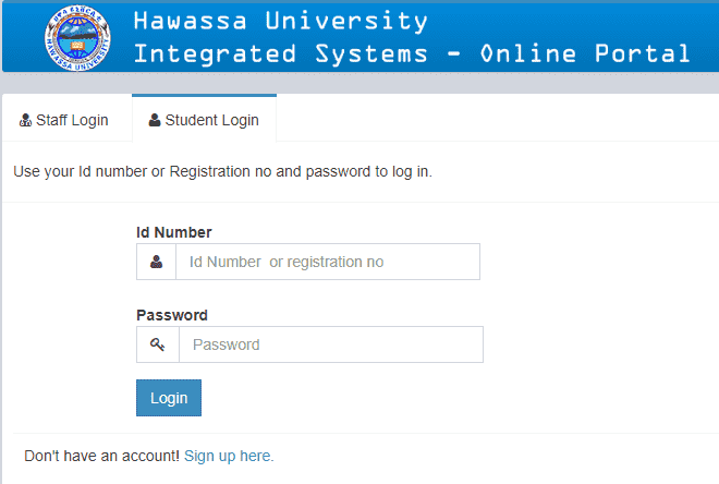 Hawassa University www hu edu et Ethiopia Online Portal